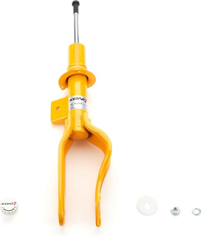 Tesla Model Y Shocks - Front Left - KONI - Sport Adjustable - Yellow - `20-`27